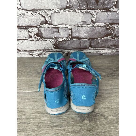 Merrell 61594 Blue Textile Synthetic Mesh Maryjane Strap Shoes Women 5M US/36EU - Picture 5 of 16